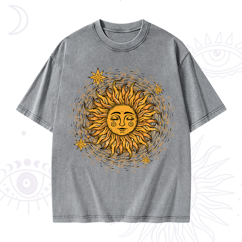 Celestial Sun Washed T-Shirt