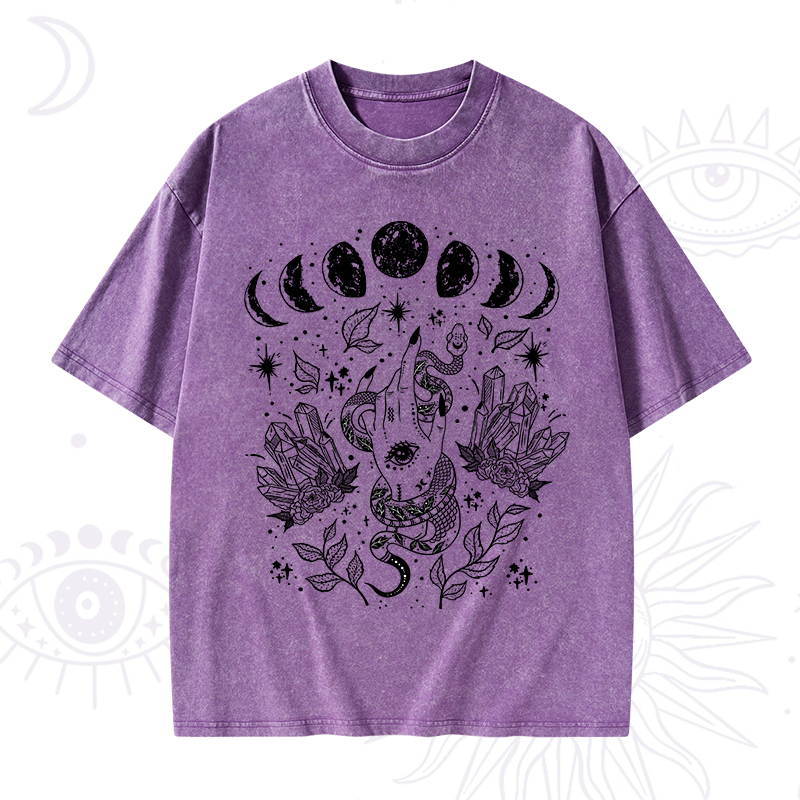 Reach For The Moon Washed T-Shirt