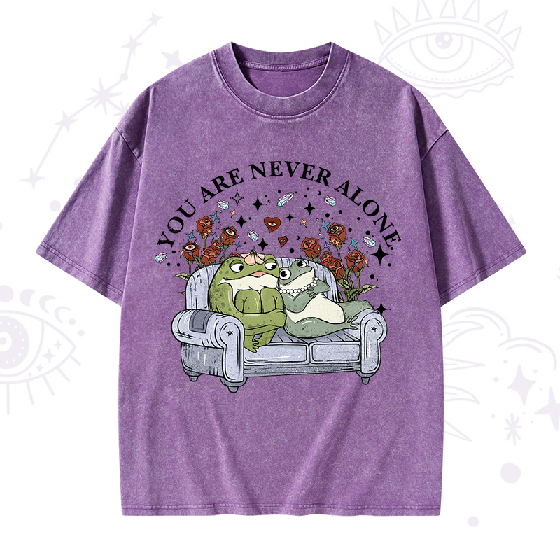 Your Are Never Alone Washed T-Shirt