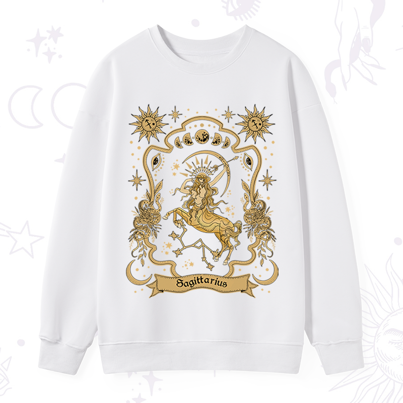 Sagittarius' Astral Mirage Zodiac Sweatshirt