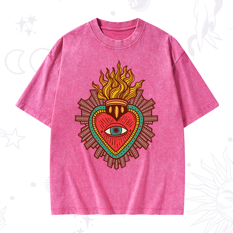 Sacred Heart Washed T-Shirt