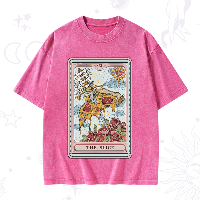 The Slice Tarot Washed T-Shirt