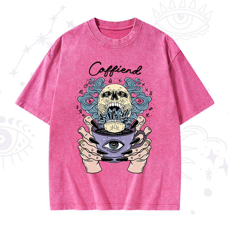 Caffiend Washed T-Shirt