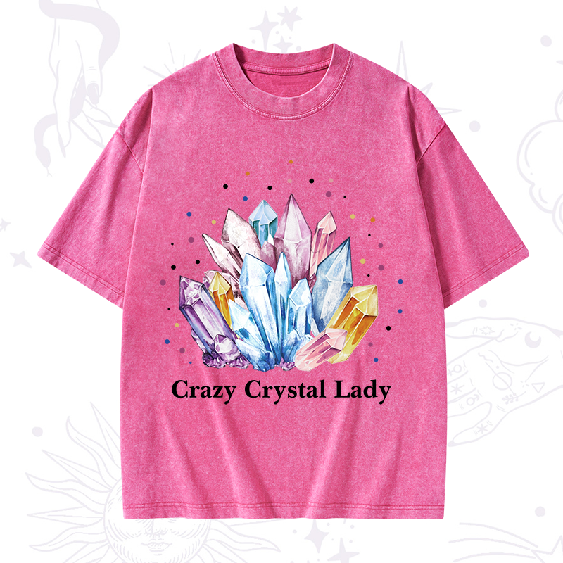 Crazy Crystal Washed T-Shirt