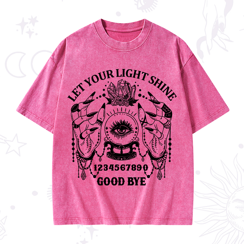 Let Your Light Shine Washed T-Shirt