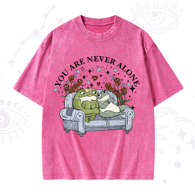 Your Are Never Alone Washed T-Shirt