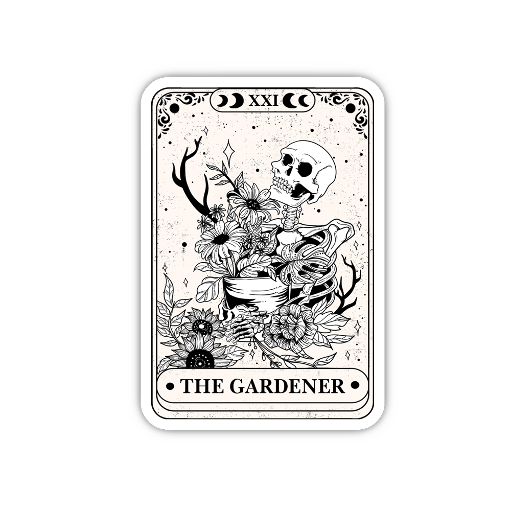 The Gardener Tarot Sticker