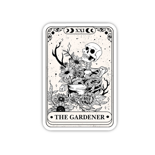 The Gardener Tarot Sticker