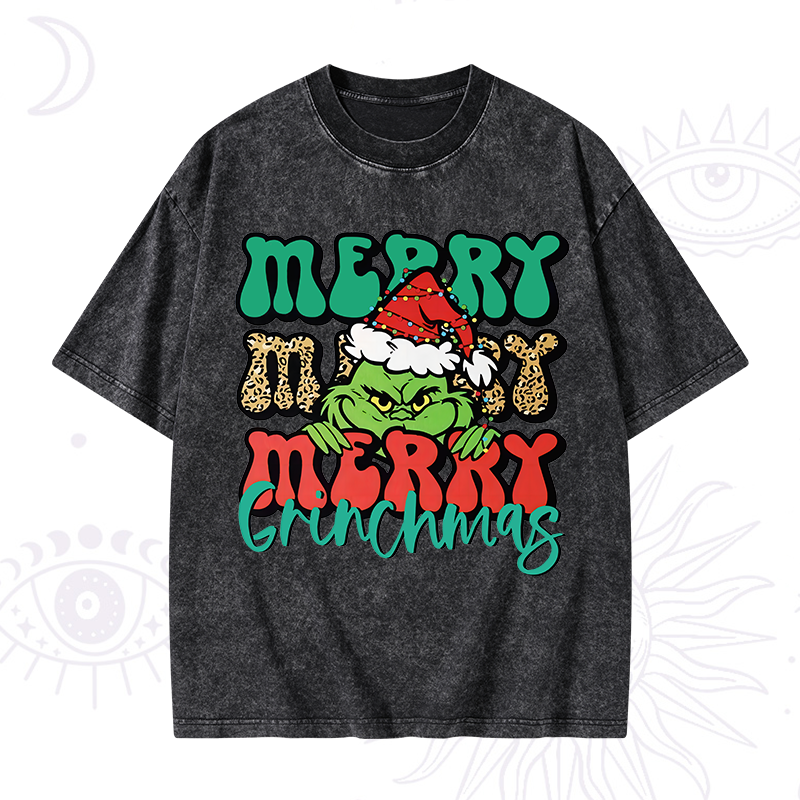 Merry Christmas Washed T-Shirt