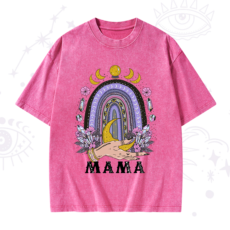 Gothic Mama Rainbow Washed T-Shirt