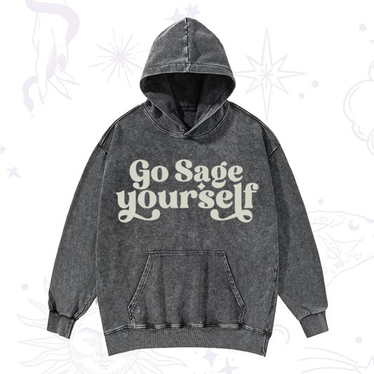 Go Sage Yourself Washed Hoodie