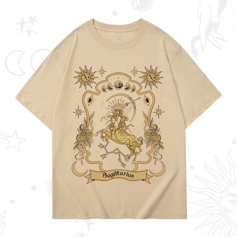 Sagittarius' Astral Mirage Zodiac T-Shirt