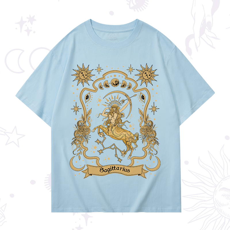 Sagittarius' Astral Mirage Zodiac T-Shirt