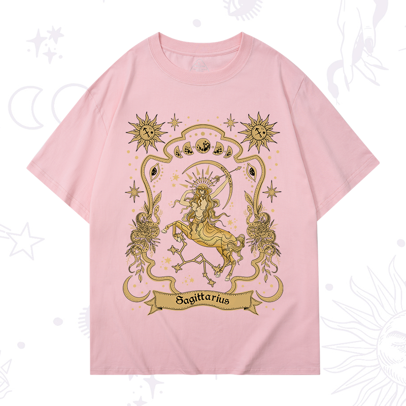 Sagittarius' Astral Mirage Zodiac T-Shirt