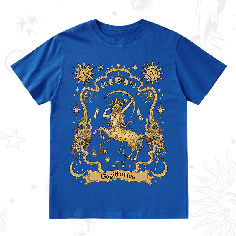 Sagittarius' Astral Mirage Zodiac T-Shirt