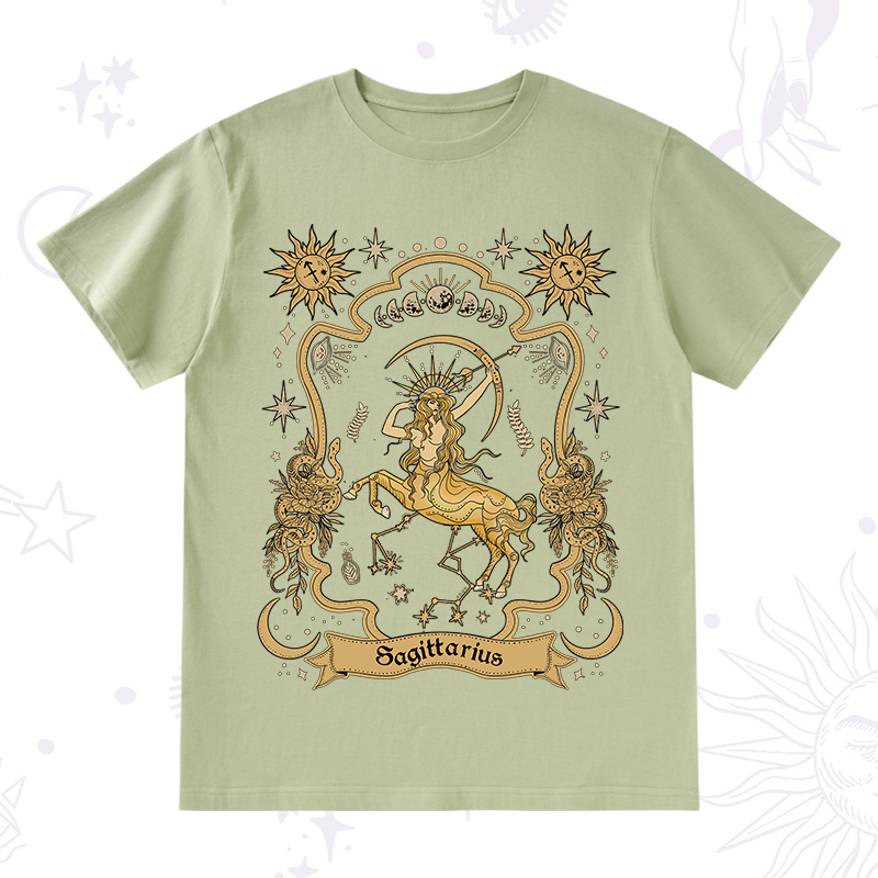 Sagittarius' Astral Mirage Zodiac T-Shirt