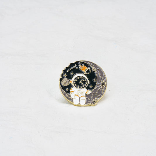 Starry sky Moon Pin