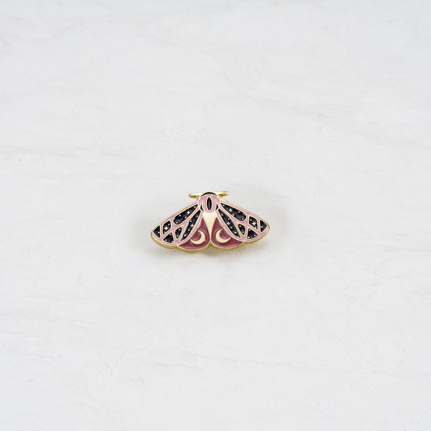 Moth Moon Phase Pin