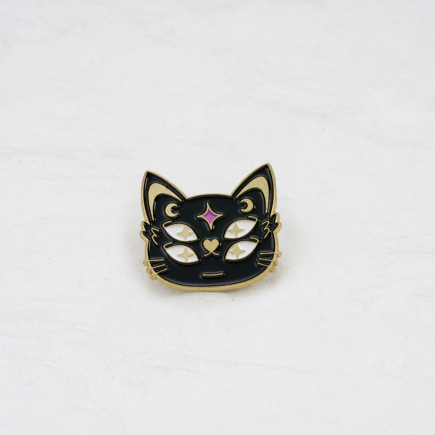 The Magical Black Cat Pin