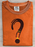 Mischievous Cat Bomb Graphic Tee