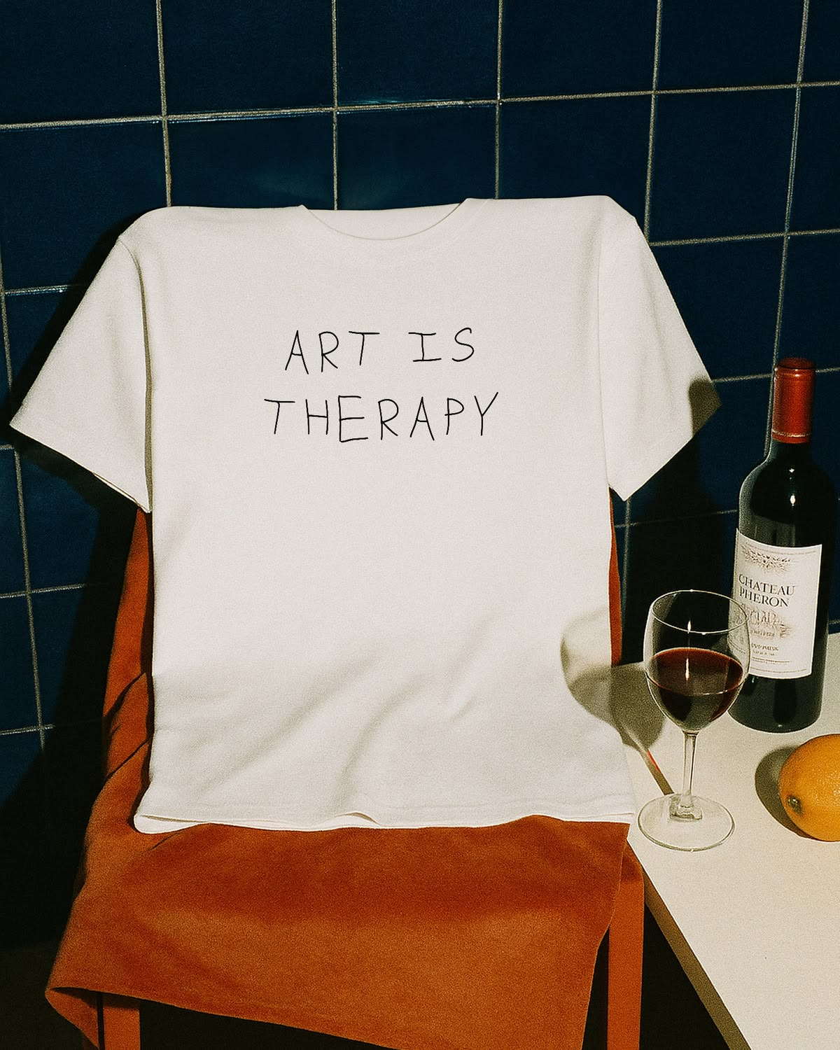Art Is Therapy Graphic T-Shirt