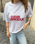 Grey Suspicious 2026 Graphic Tee