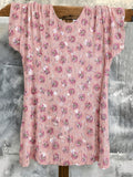 Sequin Floral Embellished Short Sleeve Top