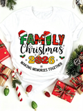 Family Christmas 2026 Holiday Graphic Tee