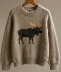 Taupe Moose Knit Sweater