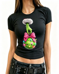 Grinch Ornament Graphic Baby Tee