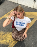 Call Me When You're Rich Baby Tee