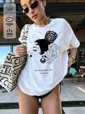 Lola Flores Graphic Oversized Tee
