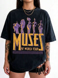 Muses '97 World Tour Graphic Oversized Tee