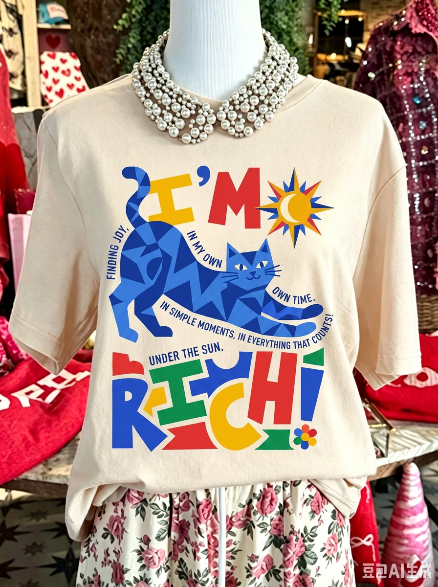 I'm Rich Graphic Tee