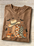 Brown Western Halloween Cowboy T-Shirt