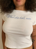 Rhinestone Script Baby Tee