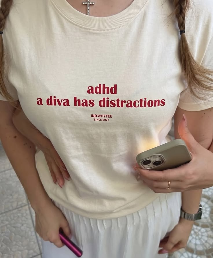 ADHD Diva Graphic T-Shirt