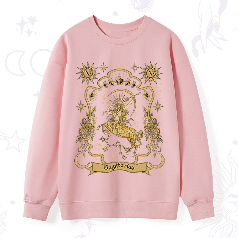 Sagittarius' Astral Mirage Zodiac Sweatshirt