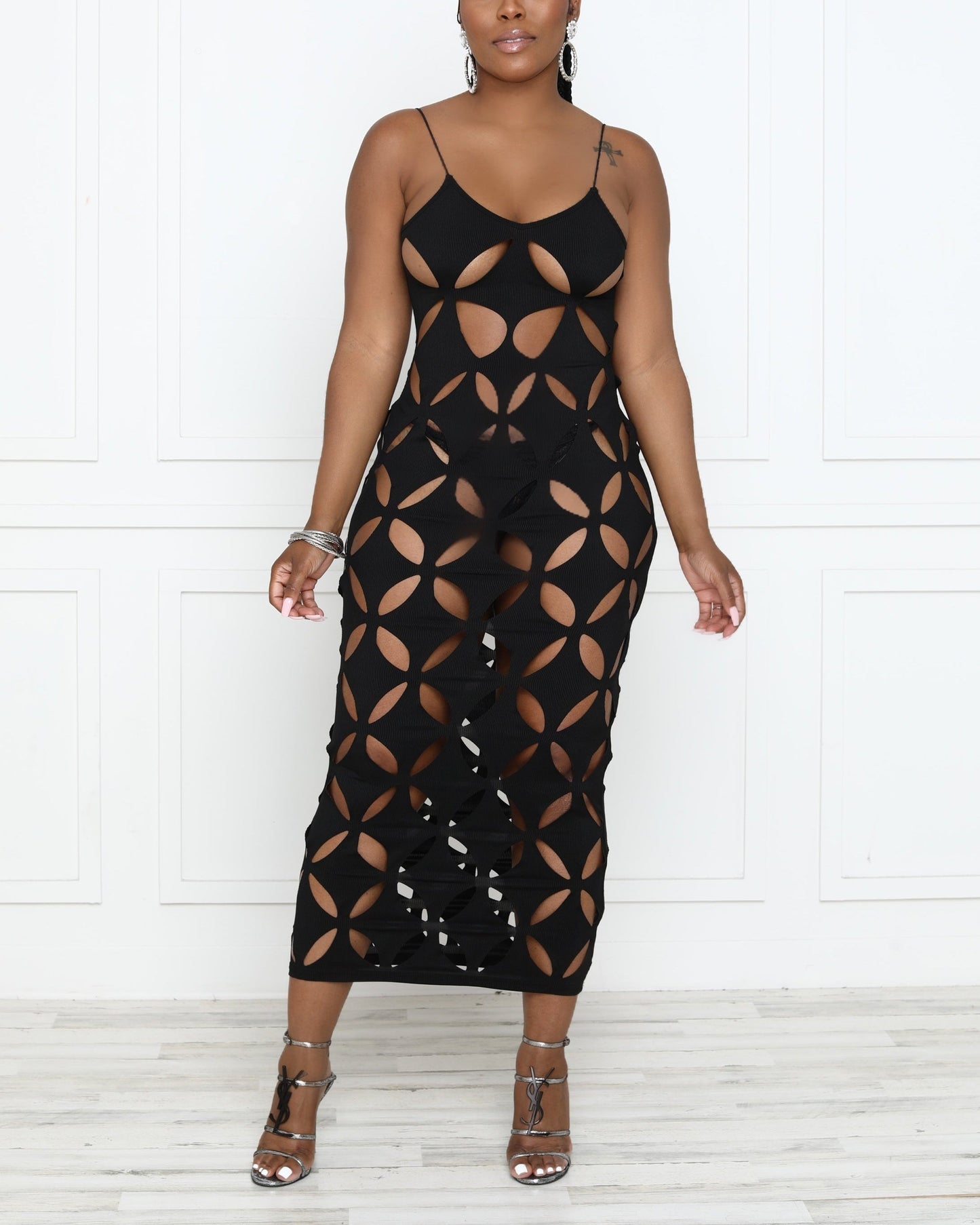 Polygon Hole Dress