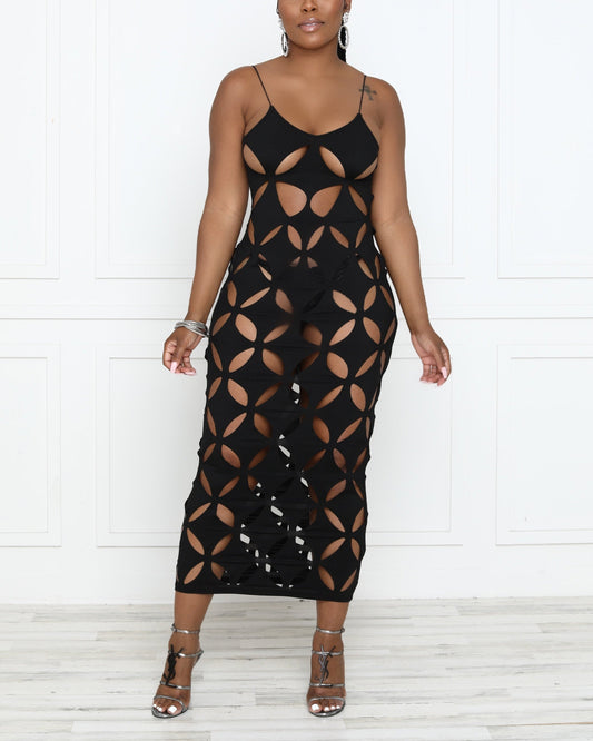 Polygon Hole Dress