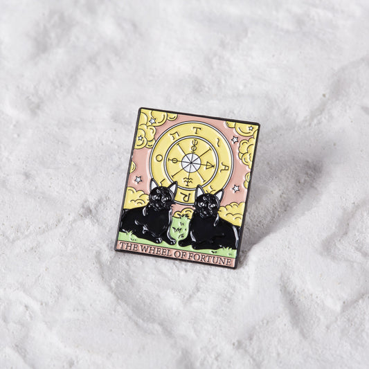 The Wheel Of Fortune Tarot Pin